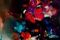 Tablou decorativ Marty -A, Mauro Ferretti, 62x92 cm, lemn de pin/canvas pictat si lacuit, multicolor