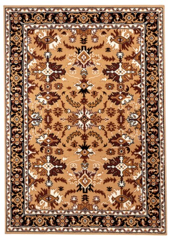 Covor seminik, decorino, 190x280 cm, polipropilena, maro/bej