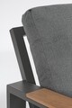 Set mobilier pentru gradina / terasa 4 piese, Einar, Bizzotto, gri carbune