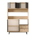 Dulap multifunctional, Locelso, RE5-SA, Stejar / Antracit