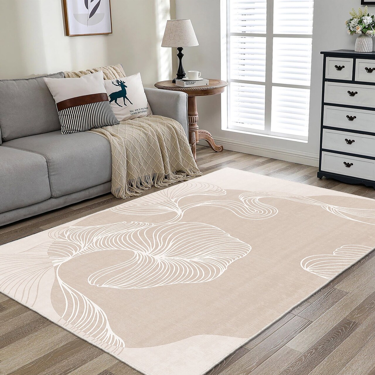 Covor (120 x 180), Infkece19, 120x180 cm, Crem - view 2