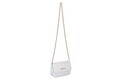 Geanta Juicy Couture 389, 20x5x13 cm, piele ecologica, alb