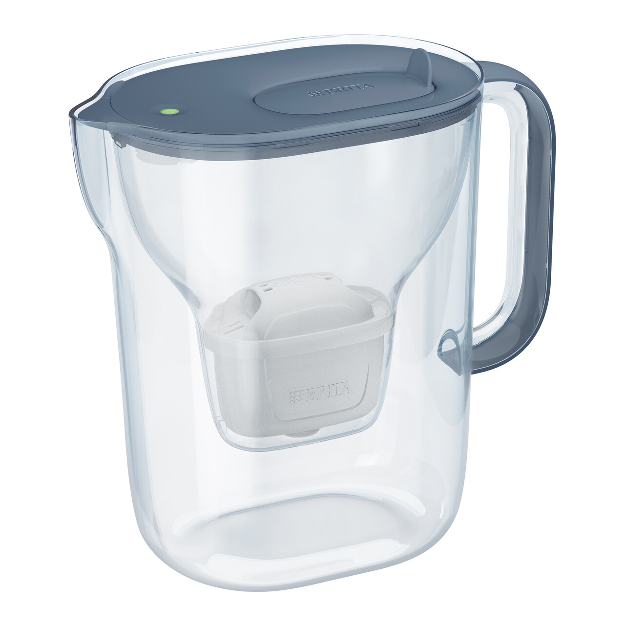 Cana filtranta BRITA Style Essential 3,6 L Maxtra Pro (Stone Blue) - imagine 3