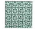 Scaun pentru gradina Orleans, Decoris, 38.5 x 46.5 x 89 cm, pliabil, fier/ceramica, verde