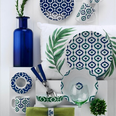 Serviciu de masa, 24 piese, kutahya porselen, zg24y24309133, portelan, multicolor