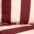 Lenjerie de pat dubla Tiffany, Homla, 3 piese, 160x200 cm, poliester, crem/visiniu