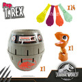 T-Rex-ul saltaret Tomy, 14x11.5 cm, plastic, multicolor