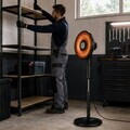 Incalzitor radiant cu carbon Beper, 1100W, 40x124 cm, 2 trepte de putere, ABS, negru