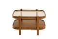 Masuta de cafea, Hanah Home, Togg 70, 70x40x50 cm, LEMN MASIV DE FAG, Maro