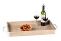 Carucior pentru bucatarie, Wenko, Rustico, 80 x 89.5 x 40 cm, metal/mdf, alb/natur