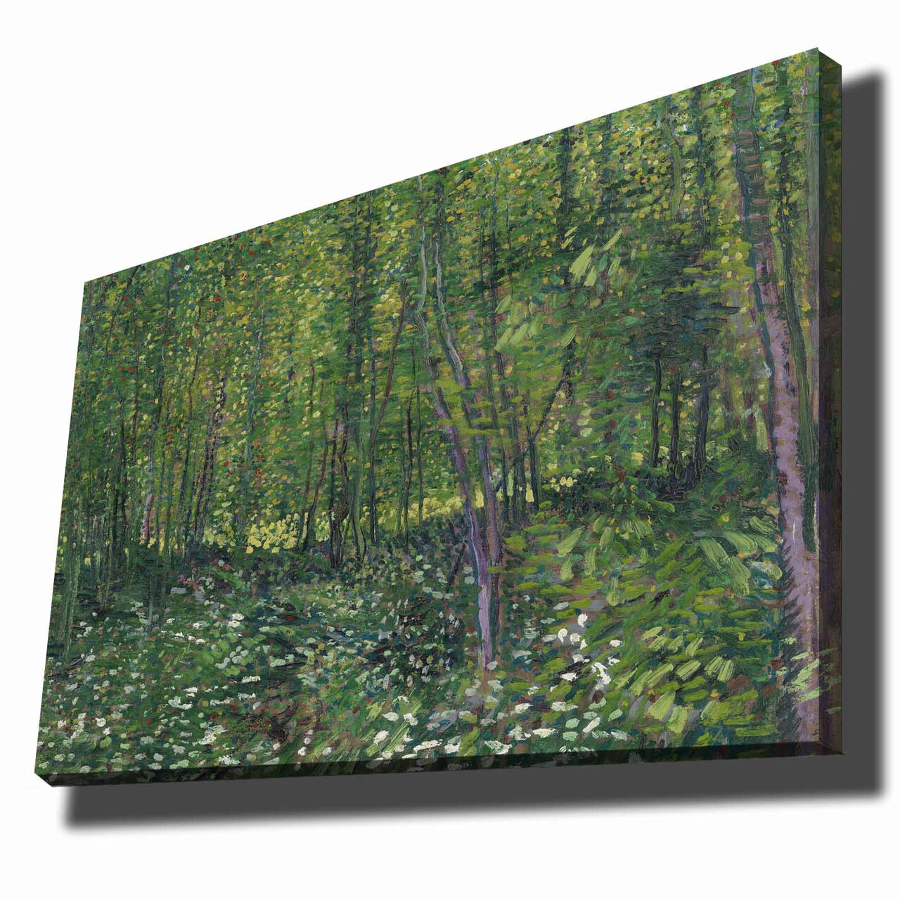 Tablou decorativ, 70100VANGOGH015, Canvas, Lemn, Multicolor - 1 | YEO