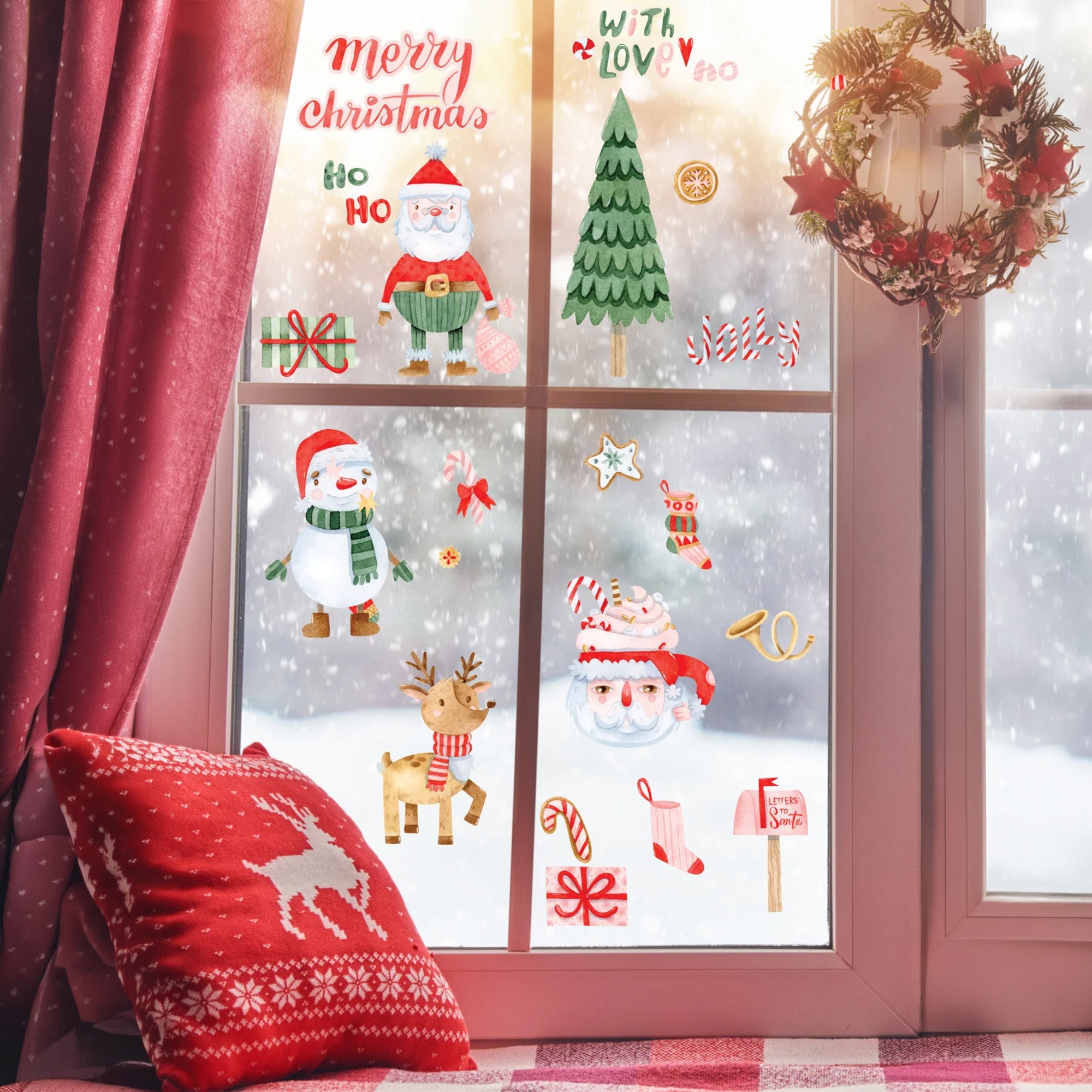 Sticker decorativ, 409009, Dimensiune: 40 x 100 cm, Multicolor