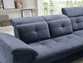 Coltar extensibil dreapta 5 locuri ELTAP, RT-40REL, Inferne, 297x210x107 cm, lemn/poliester, albastru