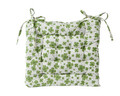 Perna pentru  scaun Quatrefoil, Decoris, 40 x 40 cm, bumbac, verde