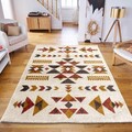 Covor, GR631, 200x290 cm, Poliester, Crem / Galben