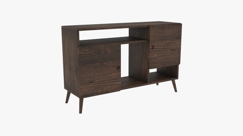 Consola, dekzy, kulp, 120x70x35 cm, nuc