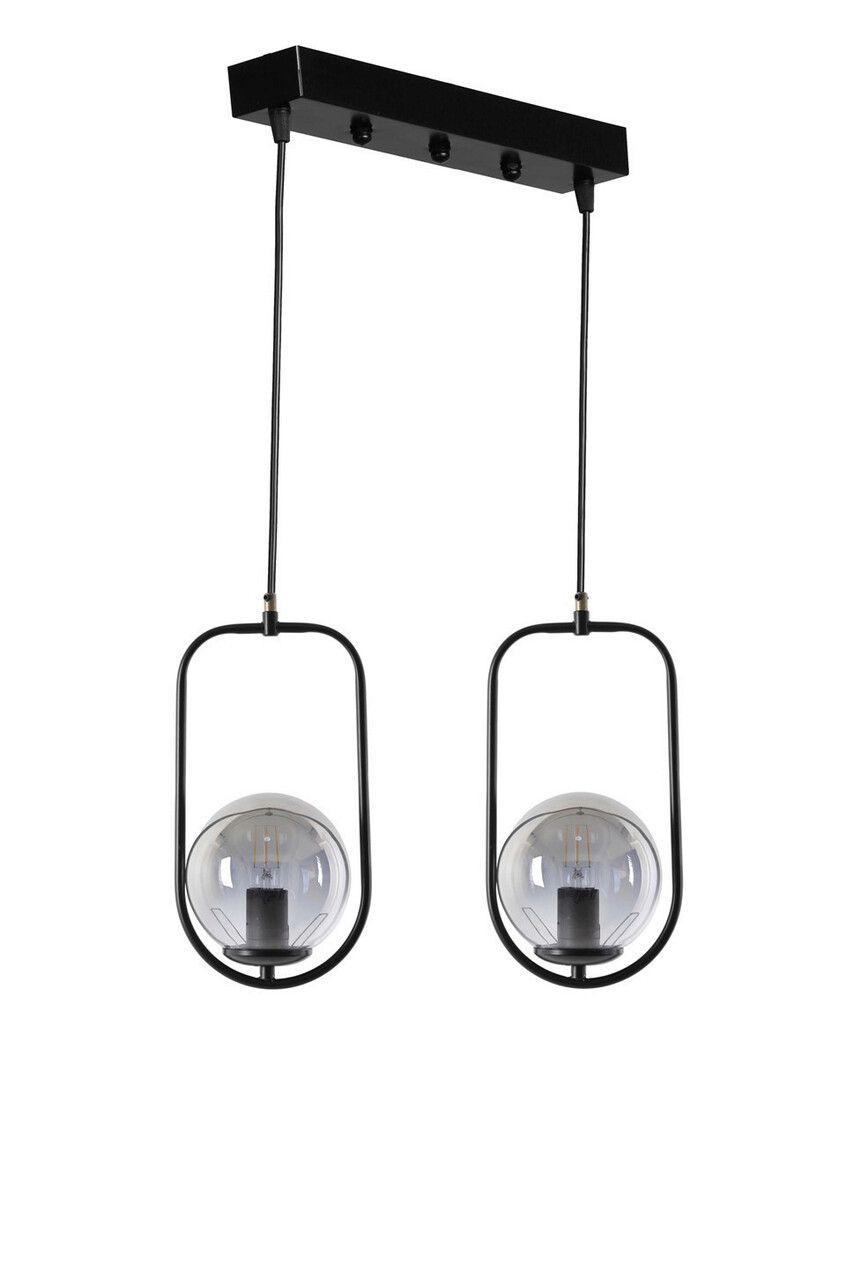 Lustra, Stala, 846STL2884, Metal, Negru - 1 | YEO