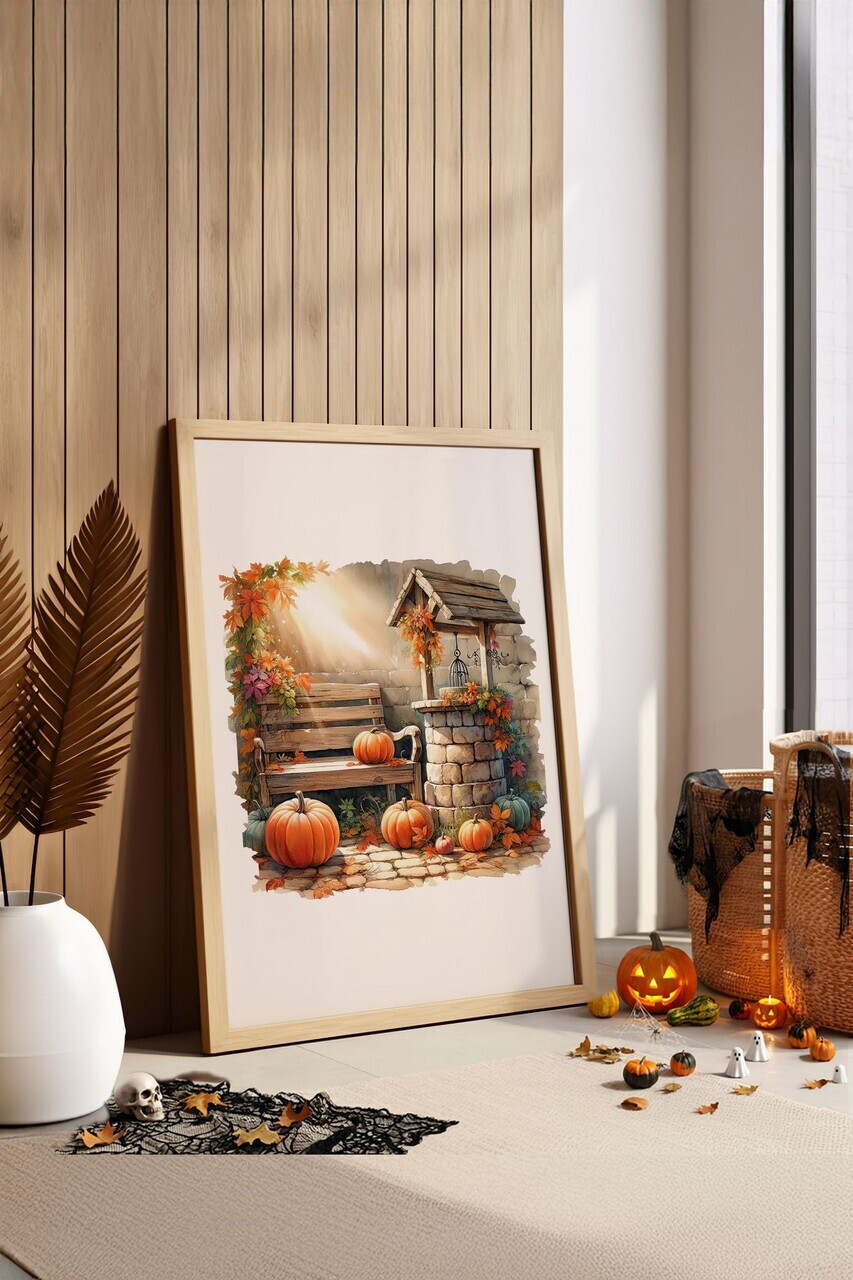 Tablou decorativ, Arthllwnmodel93-5070, MDF, Multicolor — imaginea 2