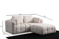 Coltar, Atelier del Sofa, 560ARE4144, Lemn de fag / PAL, Alb