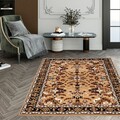 Covor Seminik, Decorino, 120x170 cm, polipropilena, maro/bej