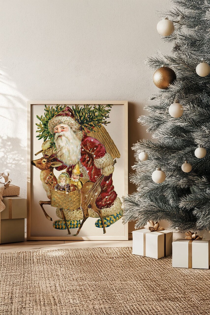 Tablou decorativ, Nwyearsngmdl63, MDF, Multicolor