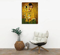 Tablou decorativ, DC239, Canvas, Lemn, Multicolor