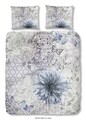Lenjerie de pat pentru doua persoane, Good Morning Melia, 100% bumbac, 3 piese, multicolora