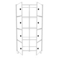 Dulap multifunctional, Locelso, MN06, 96x179.4x40 cm, Nuc / Antracit
