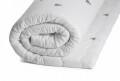 Topper saltea Memory Eucalyptus, Green Future, 90x190 cm, H 5 cm