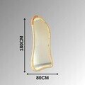 Oglinda Cheval, Hanah Home, Asimetrik Mirror, 80x180x1.5 cm, Natural