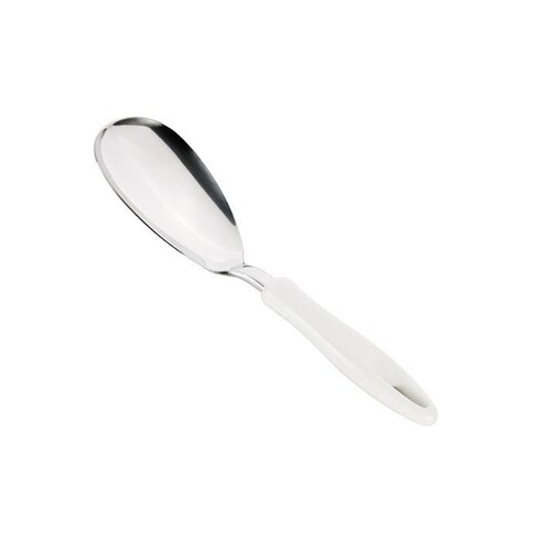 Lingura pentru orez presto, tescoma, 25 cm, inox/plastic, alb/argintiu