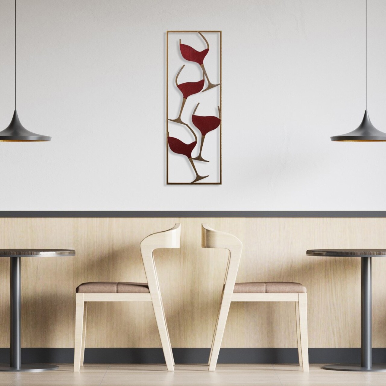 Decoratiune, Wine, Dimensiune: 32 x 5 x 90 cm, Multicolor - view 2