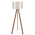 Lampadar, AYD-1673, Insignio, 38 x 140 cm, 1 x E27, 60W, ecru/maro