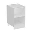Dulap pentru bucatarie, Hanah Home, Minar, 50x87x58 cm, Alb / Antracit