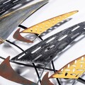 Decoratiune de perete, Uskuna 2, Metal, Dimensiune: 120 x 51 cm, Multicolor