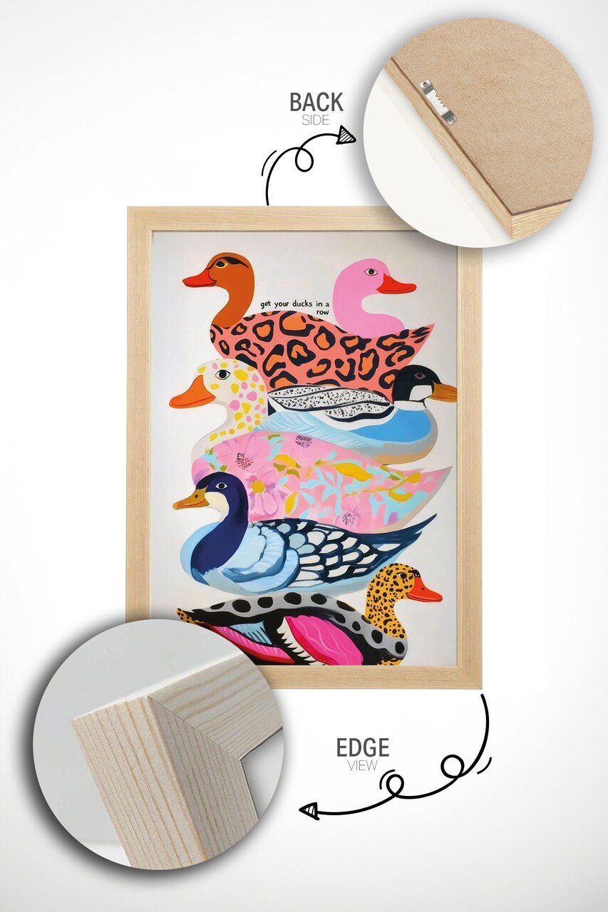 Tablou decorativ, Artsrmdl13, Vopsea: 100% MDF (grosime: 2,7 mm), Multicolor - view 3
