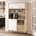 Dulap multifunctional, Locelso, RE5-SW, Stejar / Alb