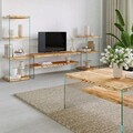 Comoda TV, Neostill, Niagara 1004, 120x45x35 cm, Stejar