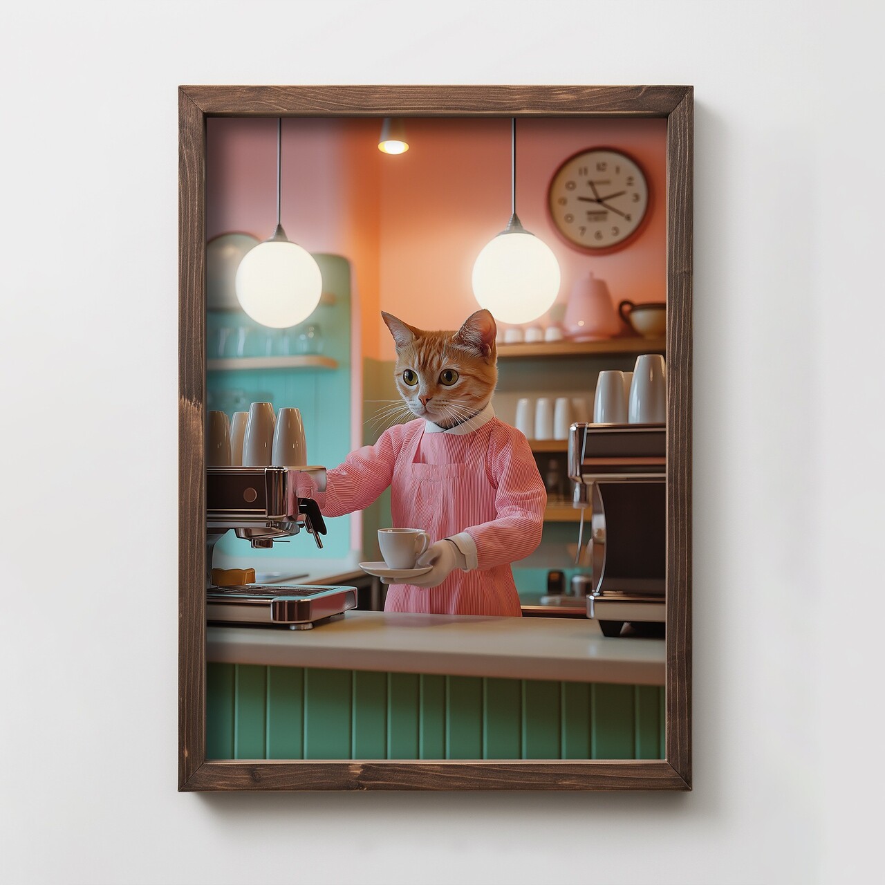 Tablou decorativ TUN072-L Lemn Multicolor