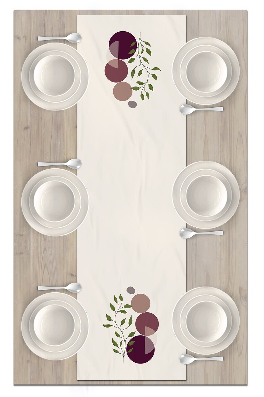 Traversa de masa, Artrunmin-183, 40x135 cm, Poliester, Multicolor — imaginea 2