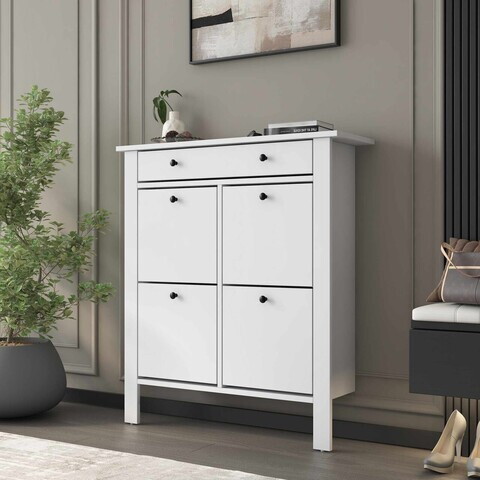 Pantofar, Hanah Home, EB111, 90x101.8x30 cm, Alb