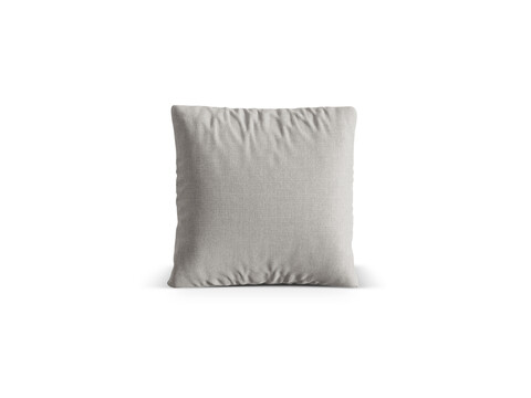 Perna decorativa, Nuria-215, Micadoni Home, 40x40 cm, tesatura structurata chenille, gri deschis