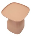 Masuta de cafea Gea, Mauro Ferretti, 48x48x50 cm, plastic, roz