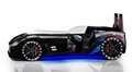 Pat pentru copii Car, Musvenus, Mnv3, 130x60x235 cm, Multicolor