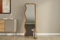 Oglinda decorativa, Siam, Asel, 50x160x2.2 cm, MDF , Maro