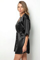 Halat de casa, 995MRE1169 - L/XL, Miorre, Poliester, Negru