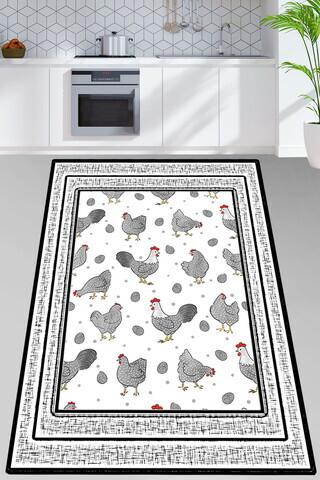 Covor, Cockerel, 80x150 cm, Multicolor