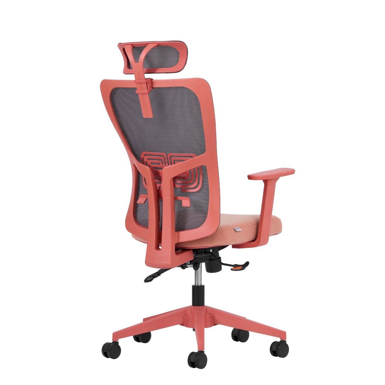 Set scaune de birou (2 piese), Hanah Home, Lumbar 126, Plastic, Roz somon - view 5