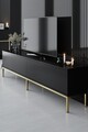 Set mobilier living, Bexley, Lord, PAL, Negru