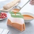 Set 6 pungi ziplock reutilizabile InnovaGoods Bags Zags, 25/20/15.5 cm